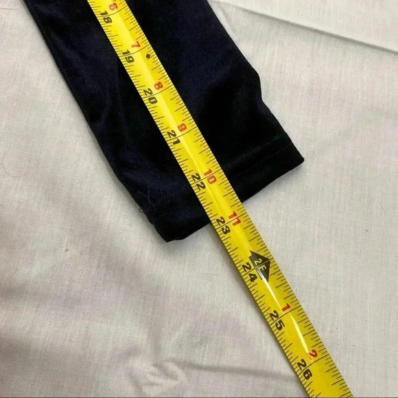 GUBBERRY Womens Velvet Wrap Dress Navy Blues Long Sleeve VNeck Bodycon Ruched M - Picture 6 of 13